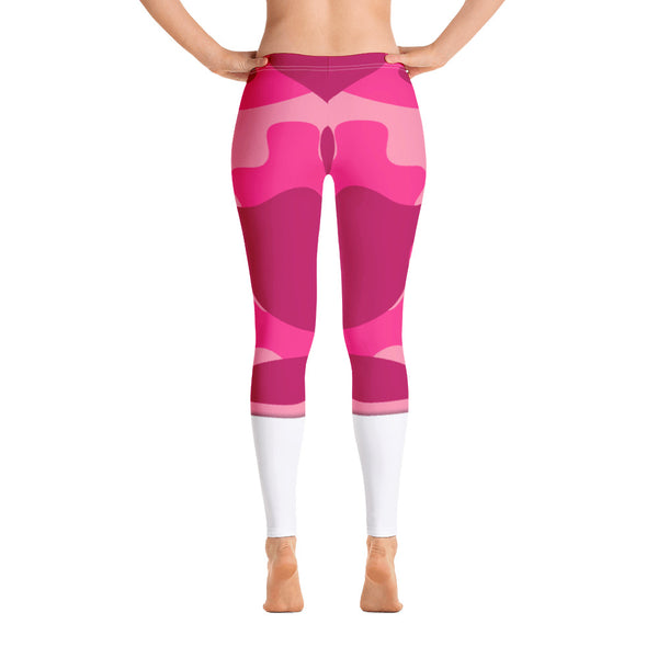 Pink & Milky Camo Leggings