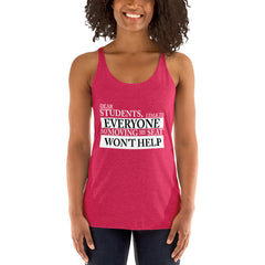 Moving My Seat Women's Tank Top
