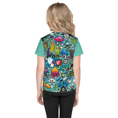 Multicolored Blood Sweat Kids T-Shirt