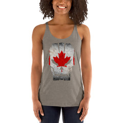 Canadian Skull Women's Tank Top