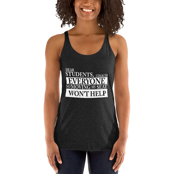 Moving My Seat Women's Tank Top