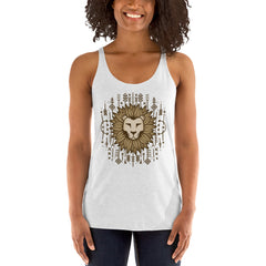 Mandala Lion Women's Tank Top