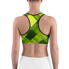 Leaves Green Women’s All-Over-Print Sport Bra