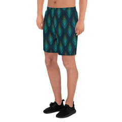 Peacock Men's Athletic Long Shorts