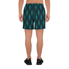 Peacock Men's Athletic Long Shorts