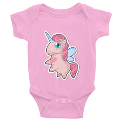 Chubby Cute Unicorn Infant Bodysuit