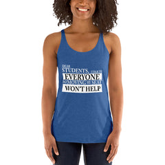 Moving My Seat Women's Tank Top