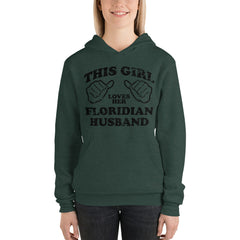 Love Her Floridian Husband Unisex Hoodie