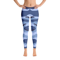 Bluish Camo Leggings