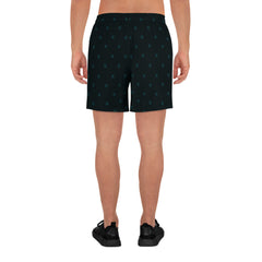 Grey Cross Men's Athletic Long Shorts