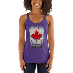 Canadian Skull Women's Tank Top
