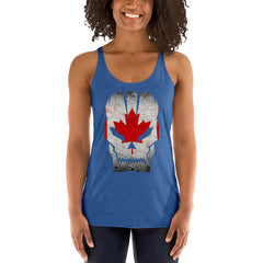 Canadian Skull Women's Tank Top