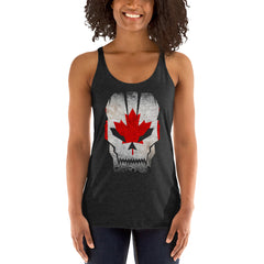 Canadian Skull Women's Tank Top