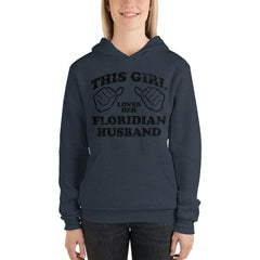Love Her Floridian Husband Unisex Hoodie