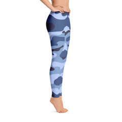 Bluish Camo Leggings