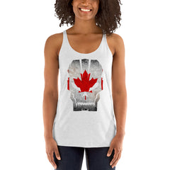 Canadian Skull Women's Tank Top