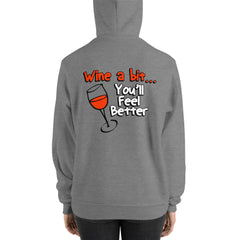 Wine A Bit Unisex hoodie