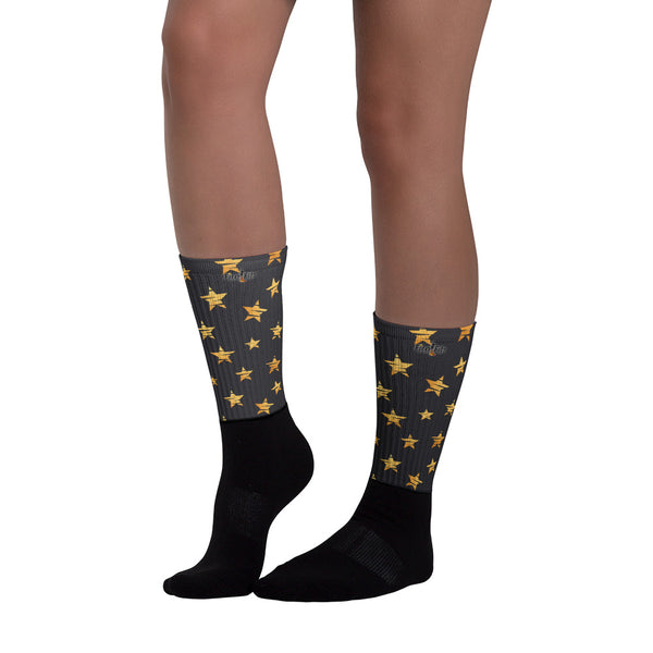 Golden Stars Socks