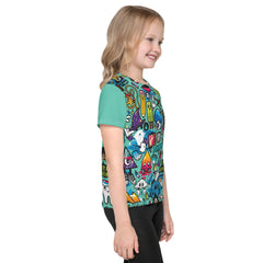 Multicolored Blood Sweat Kids T-Shirt