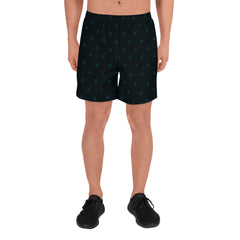 Grey Cross Men's Athletic Long Shorts