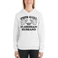 Love Her Floridian Husband Unisex Hoodie
