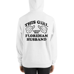 Love Her Floridian Husband Unisex Hoodie