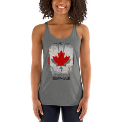 Canadian Skull Women's Tank Top