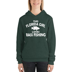 Florida Bass Fishing Unisex Hoodie