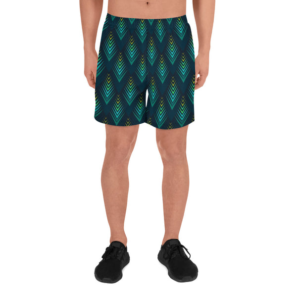 Peacock Men's Athletic Long Shorts
