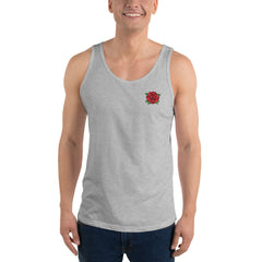 Red Rose Unisex Tank Top
