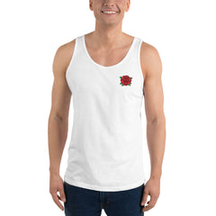 Red Rose Unisex Tank Top