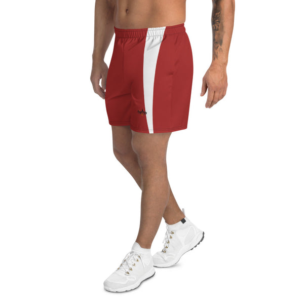Red Blade Men's Athletic Long Shorts