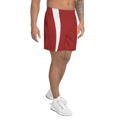Red Blade Men's Athletic Long Shorts