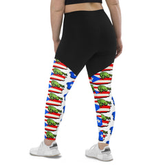 Puerto Rico Sports Leggings