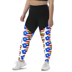 Puerto Rico Sports Leggings