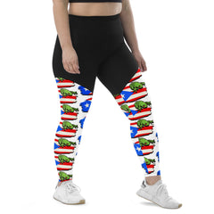 Puerto Rico Sports Leggings