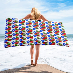 Puerto Rico Beach Towel