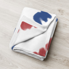 Tie & Dye Target Throw Blanket