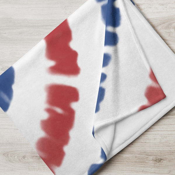 Tie & Dye Target Throw Blanket