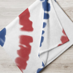 Tie & Dye Target Throw Blanket