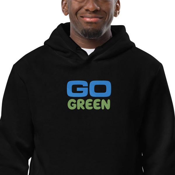 Go Green Unisex fashion hoodie