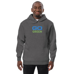 Go Green Unisex fashion hoodie