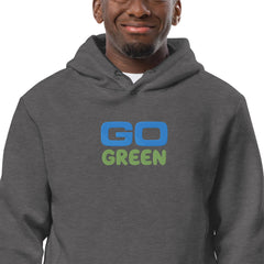 Go Green Unisex fashion hoodie
