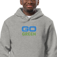 Go Green Unisex fashion hoodie