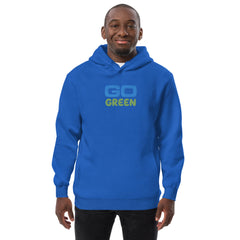 Go Green Unisex fashion hoodie