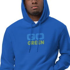 Go Green Unisex fashion hoodie