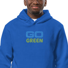 Go Green Unisex fashion hoodie