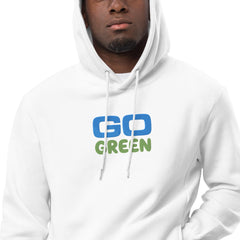Go Green Unisex fashion hoodie