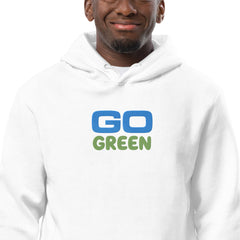 Go Green Unisex fashion hoodie