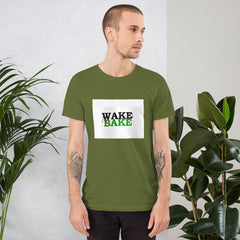 Wake N Bake Short-Sleeve Unisex T-Shirt